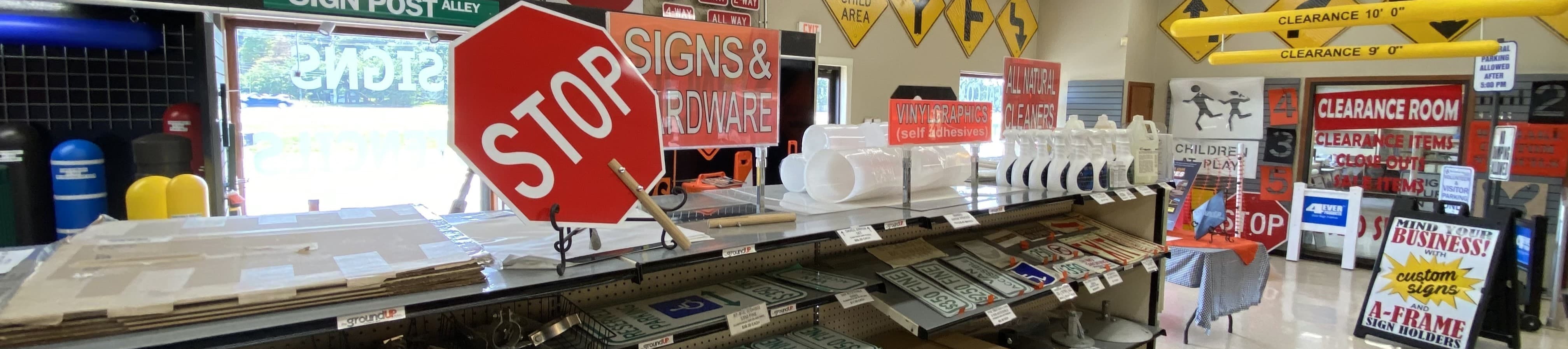 buy signs online on our website