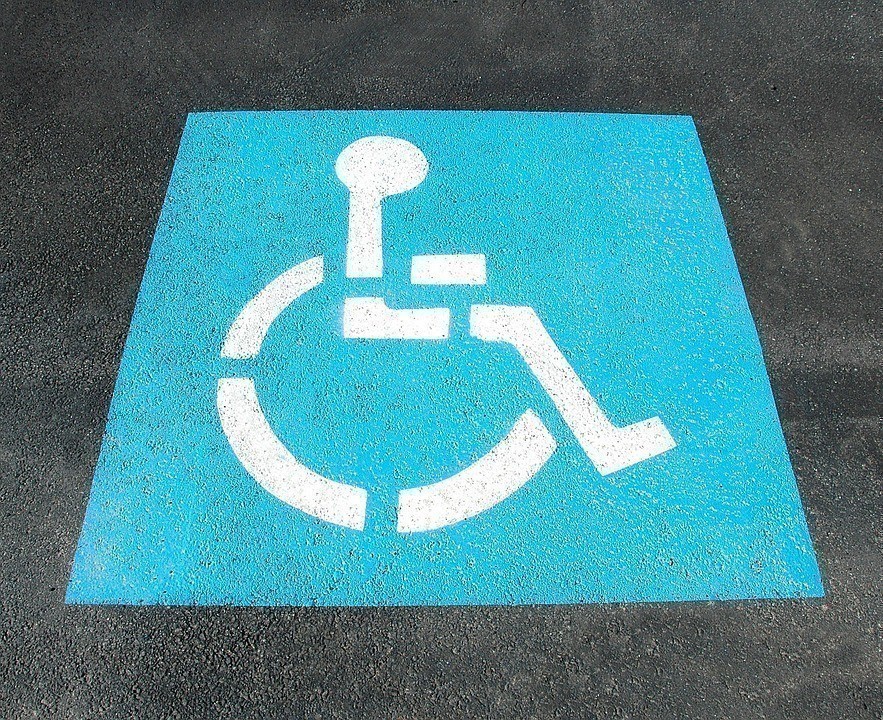 handicap stencil