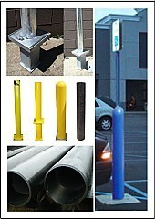 Steel Pipes, Pipe Bollards & Bollard Sign Posts