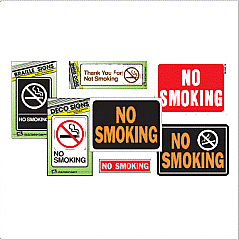 Smoking/ No Smoking Signs