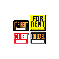 For Rent / Lease Signs