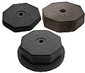 Recycled Rubber Octagon Base and Post System - TCT