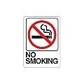 Plastic NO SMOKING Signs - 5" x 7" Deco Style