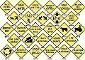 Alum. OTHER WARNINGS Signs |  Various Sizes x 0.080 Thick