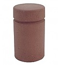 Concrete Cylinder Bollard with 1 Reveal