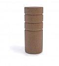 Concrete Cylinder Bollard with 3 Reveals