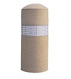 Lighted Concrete Cylinder Bollard (Gander Mountain Style)