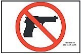 Concealed Carry Sign - STATE OF ILLINOIS