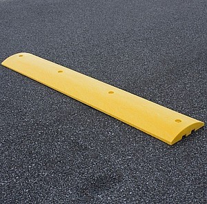 DELUXE Rigid Plastic Speed BUMP - 2" HIGH x 12" Wide x VARIOUS LENGTHS (INCLUDES HARDWARE!)