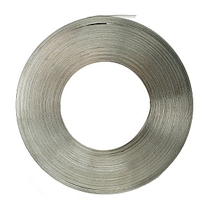 Stainless Steel Strapping and Banding (Light Gauge) 201  - 3/4 x 0.020 Thick x 100'  Roll