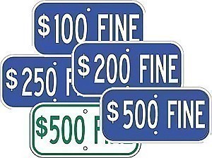 OTHER TAGS & FINES - 12" x 6" x 0.080