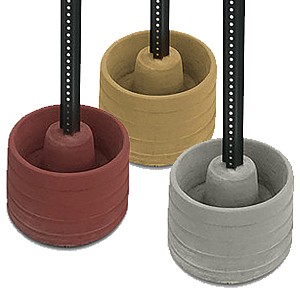 Substiwood Concrete PLANTER Base - Available in 3 colors
