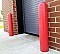 Bollard Covers | Pipe Sleeves | Ideal Shield:  Standard Sleeve:  1/4" Thick