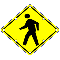 Lighted PEDESTRIAN CROSSING Signs - Various Sizes